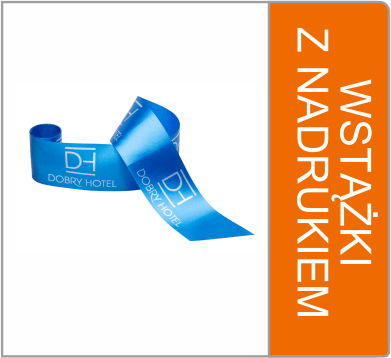 wstazki z logo